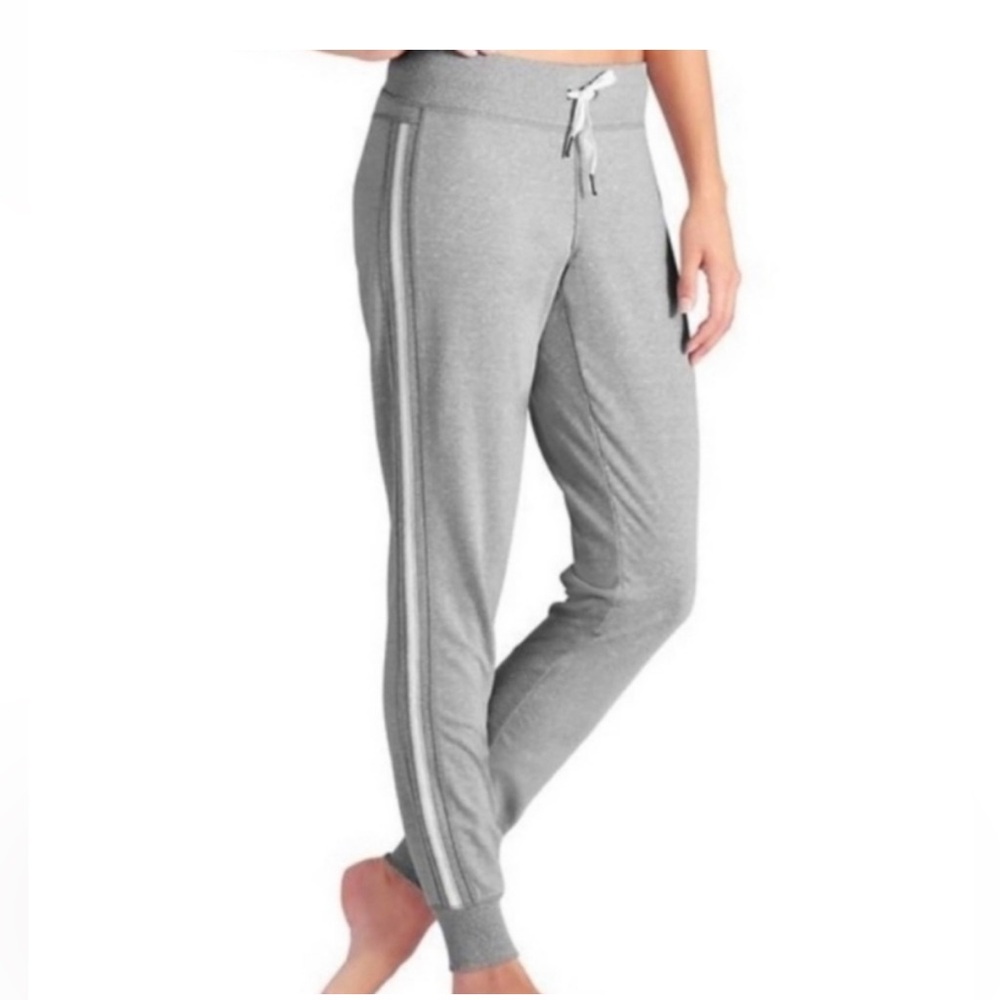 Athleta LAX side stripe jogger xs